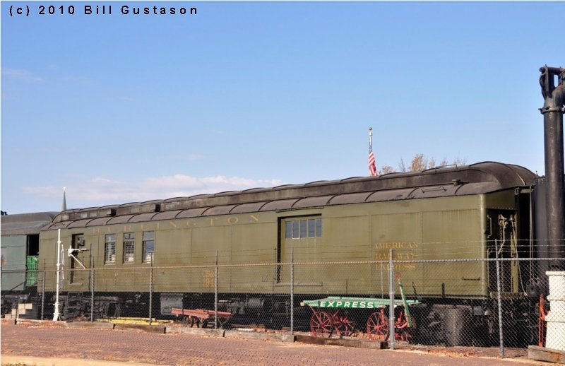 Picture of baggage car
