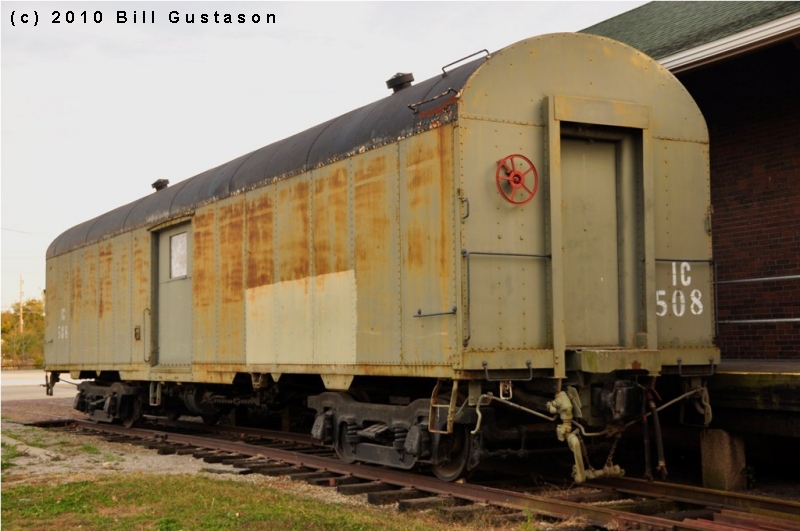 Picture of baggage car