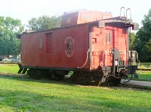 Picture of caboose