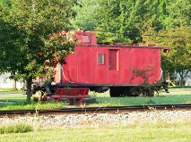 Picture of caboose