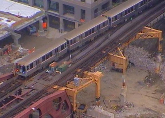 CTA at Wacker ave