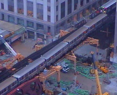 CTA at Wacker ave