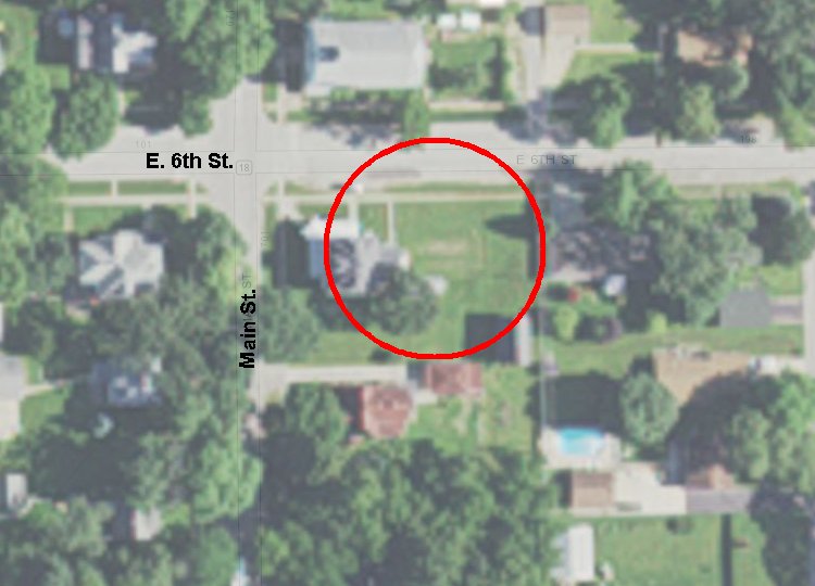 Location of 