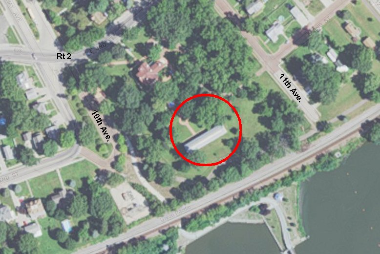 Location of