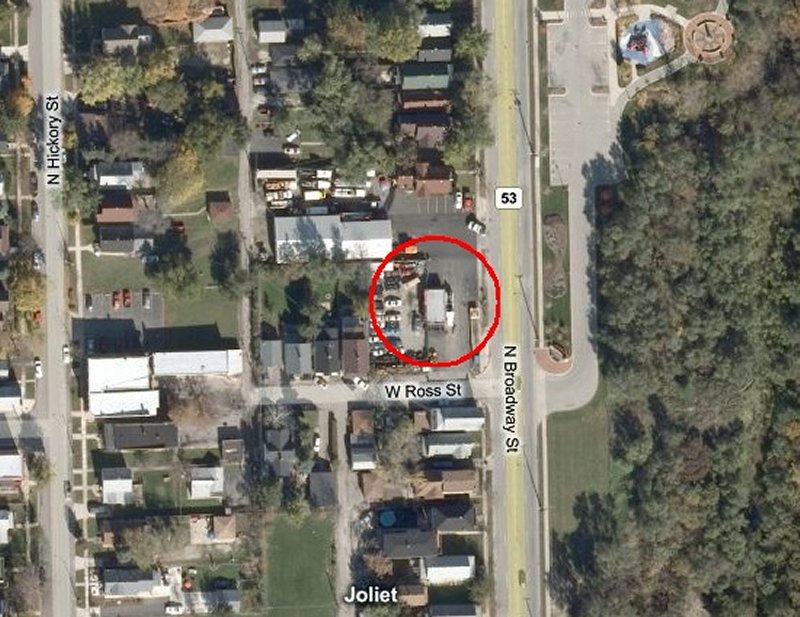 Location of caboose