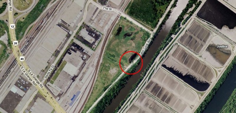Location of caboose