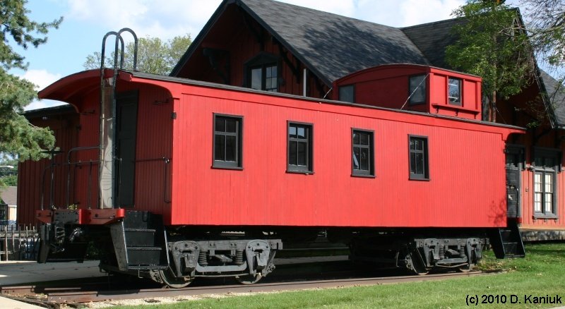 Picture of caboose