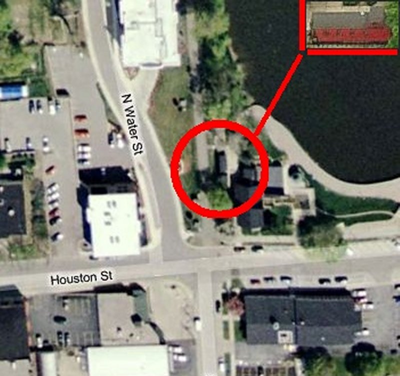 Location of caboose