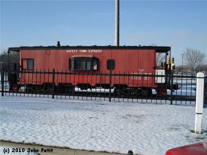 Picture of caboose