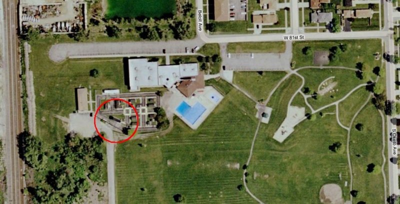 Location of Caboose