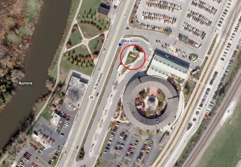 Location of Caboose