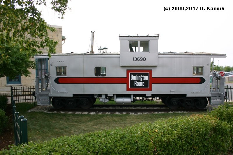 Picture of CB&Q Caboose