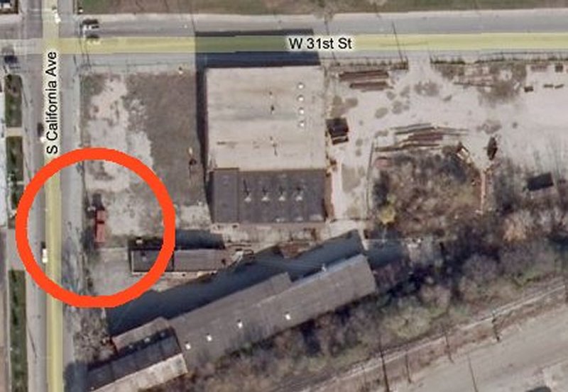 Location of Caboose