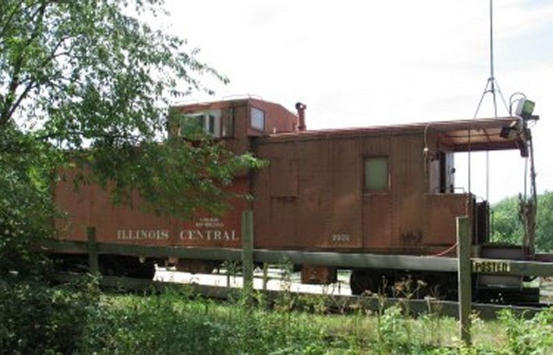 Picture of caboose