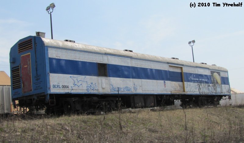 Picture of baggage car