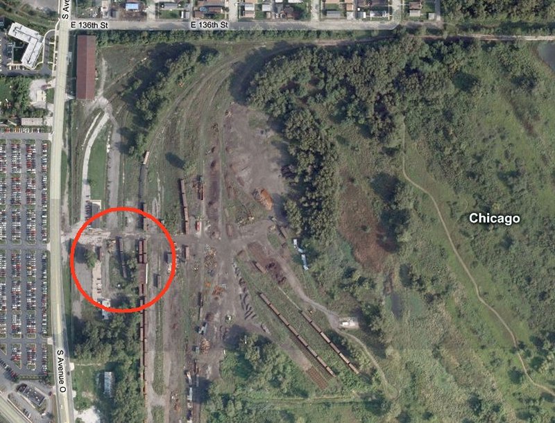 Location of Box cars