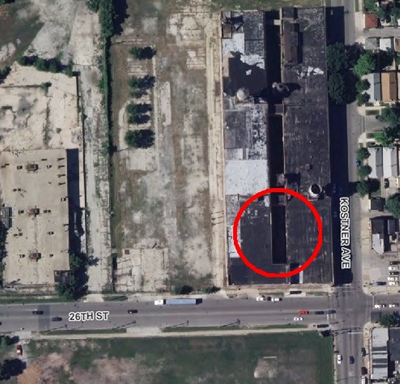 Location of tank car