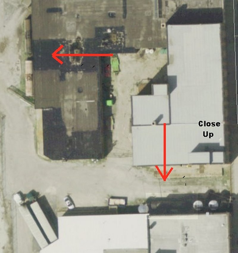Location of tank car