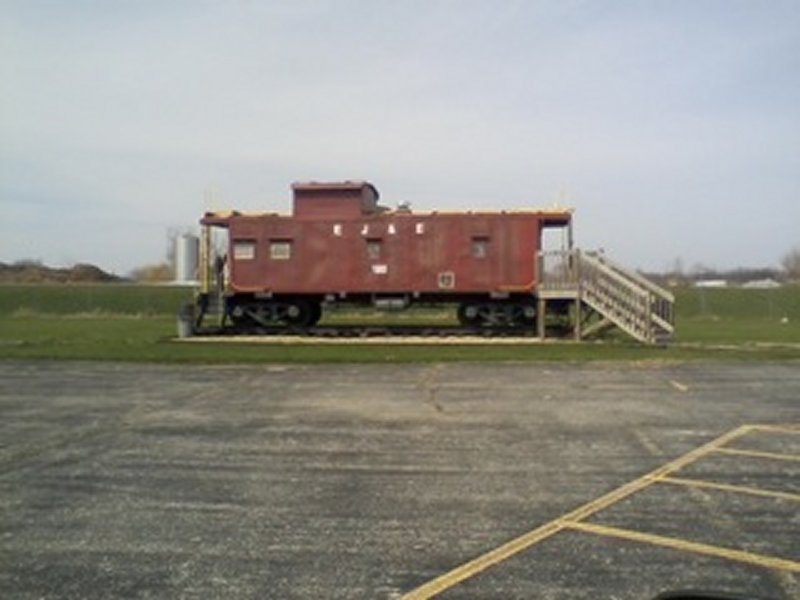 Picture of caboose