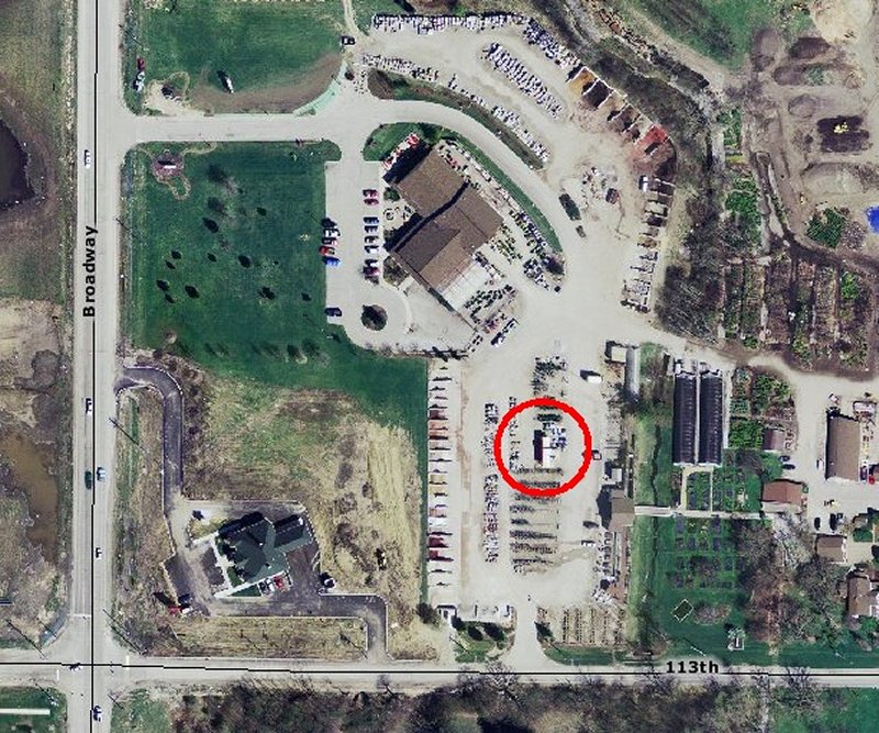 Location of caboose