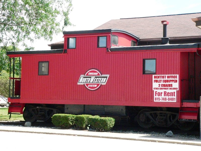 Picture of caboose