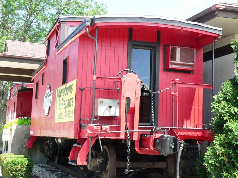 Picture of caboose