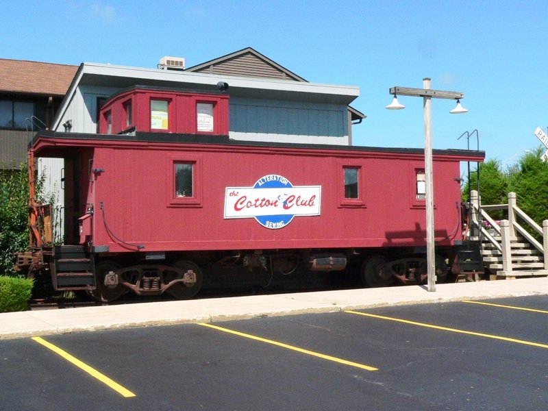 Picture of caboose