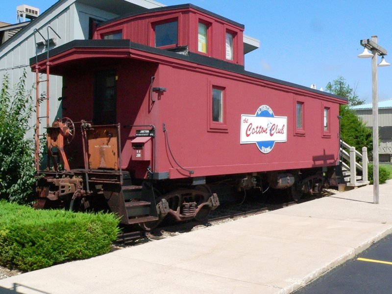 Picture of caboose