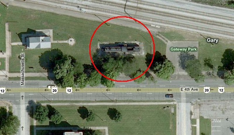 Location of Steam Locomotive