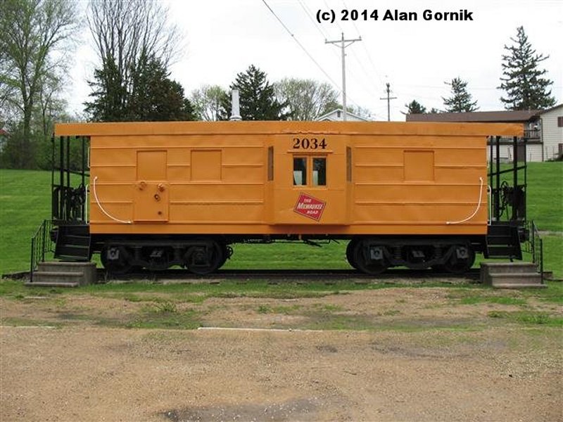 Picture of caboose