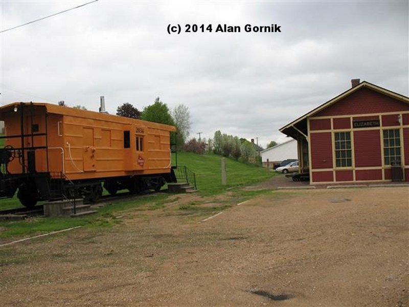 Picture of caboose