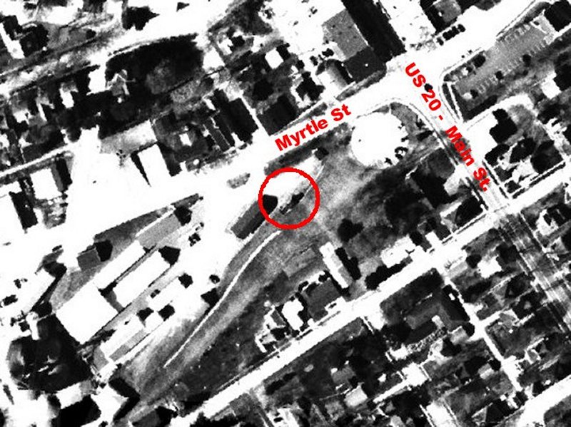Location of caboose