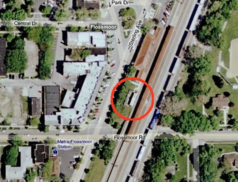 Location of caboose