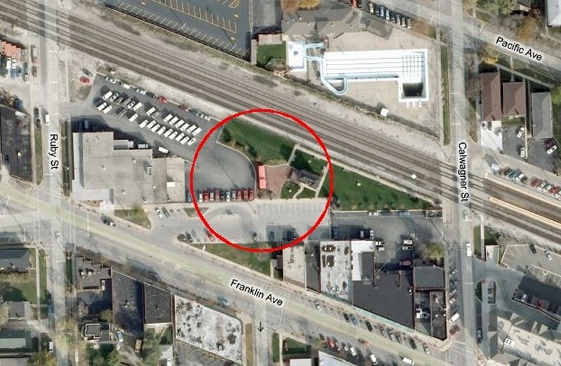Location of Caboose