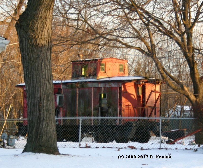 Picture of caboose