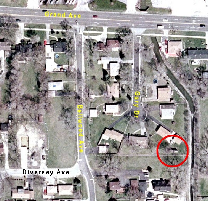 Location of caboose