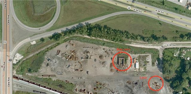 Location of box car