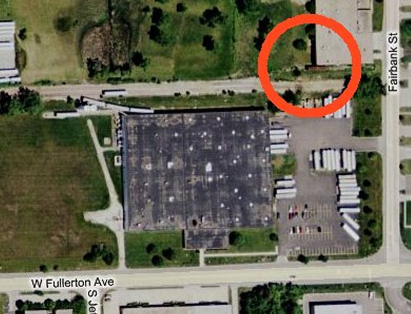 Location of Box car