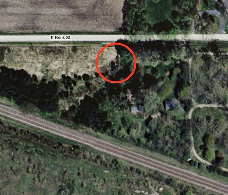 Location of caboose