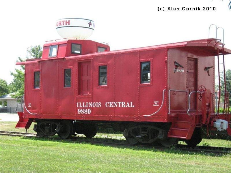 Picture of caboose