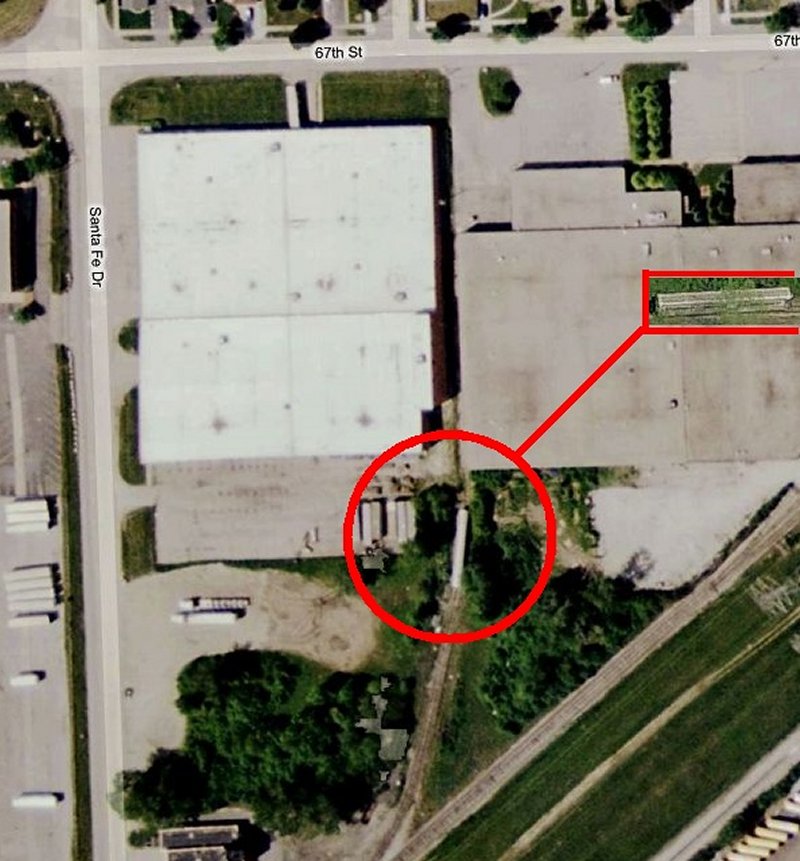 Location of passenger car