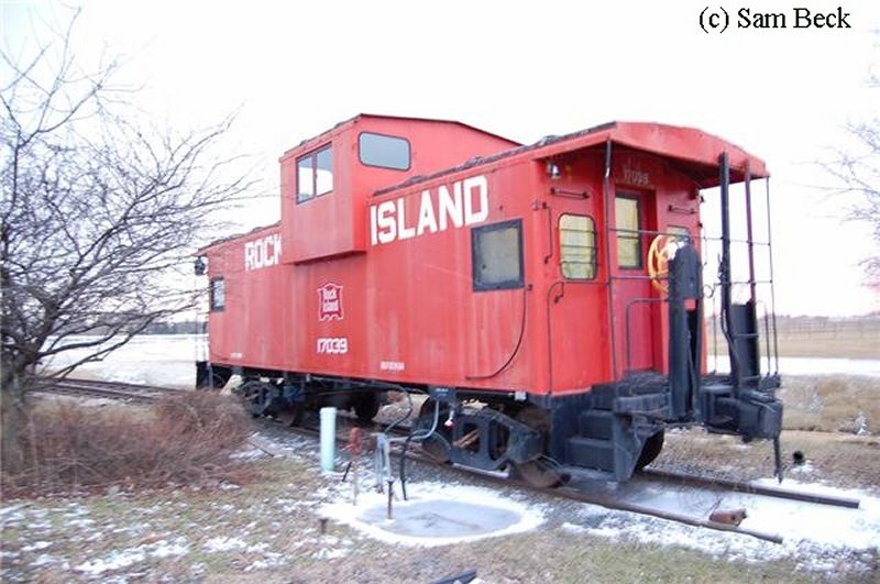 Picture of caboose
