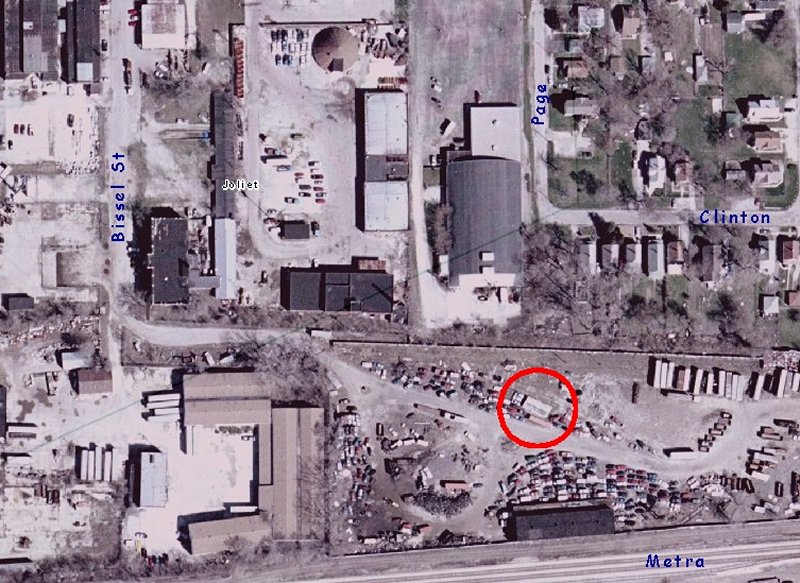 Location of box cars