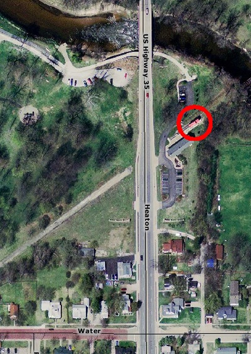 Location of caboose