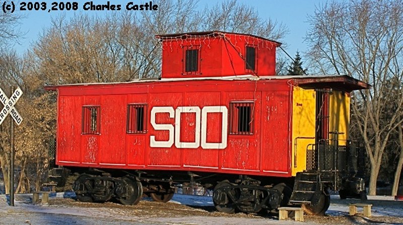 Picture of caboose