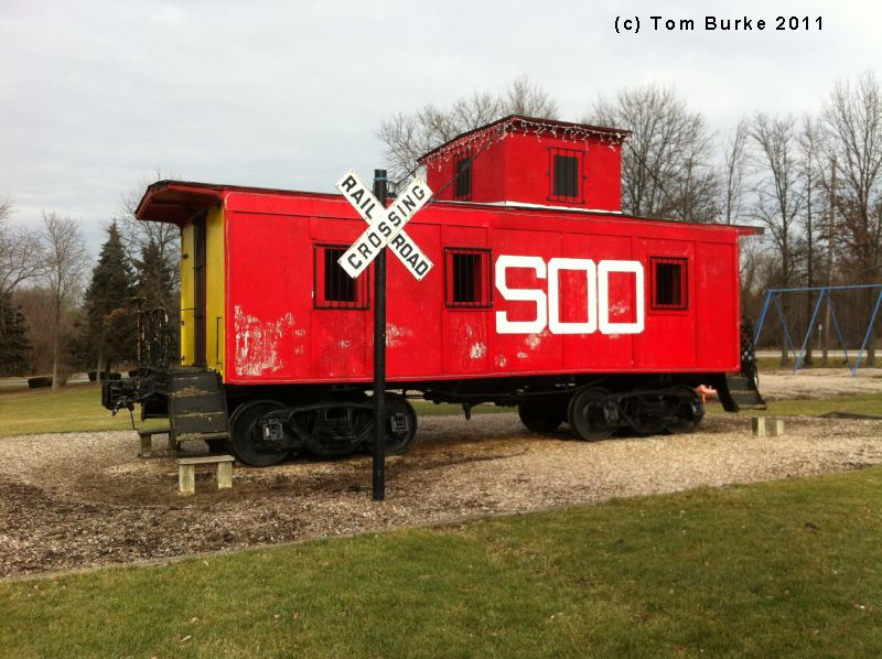 Picture of caboose