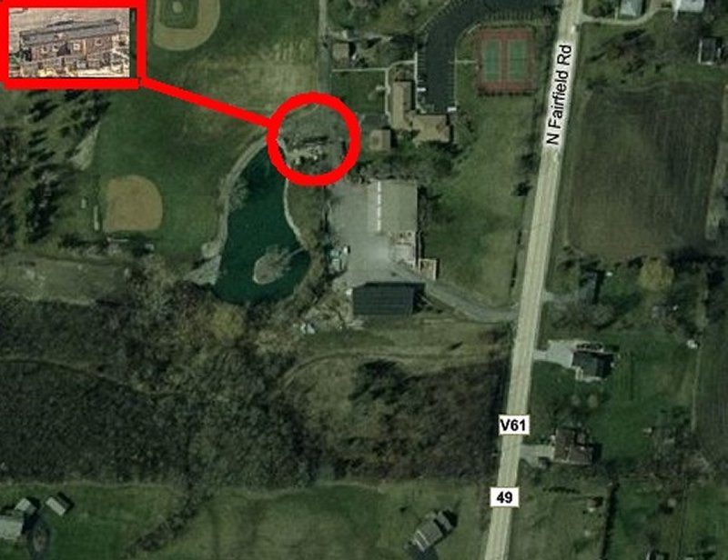 Location of caboose