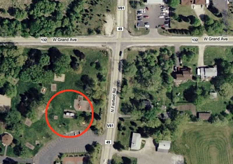 Location of caboose