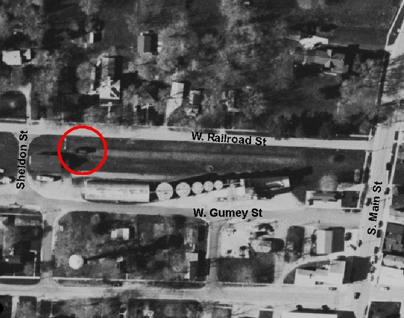 Location of caboose