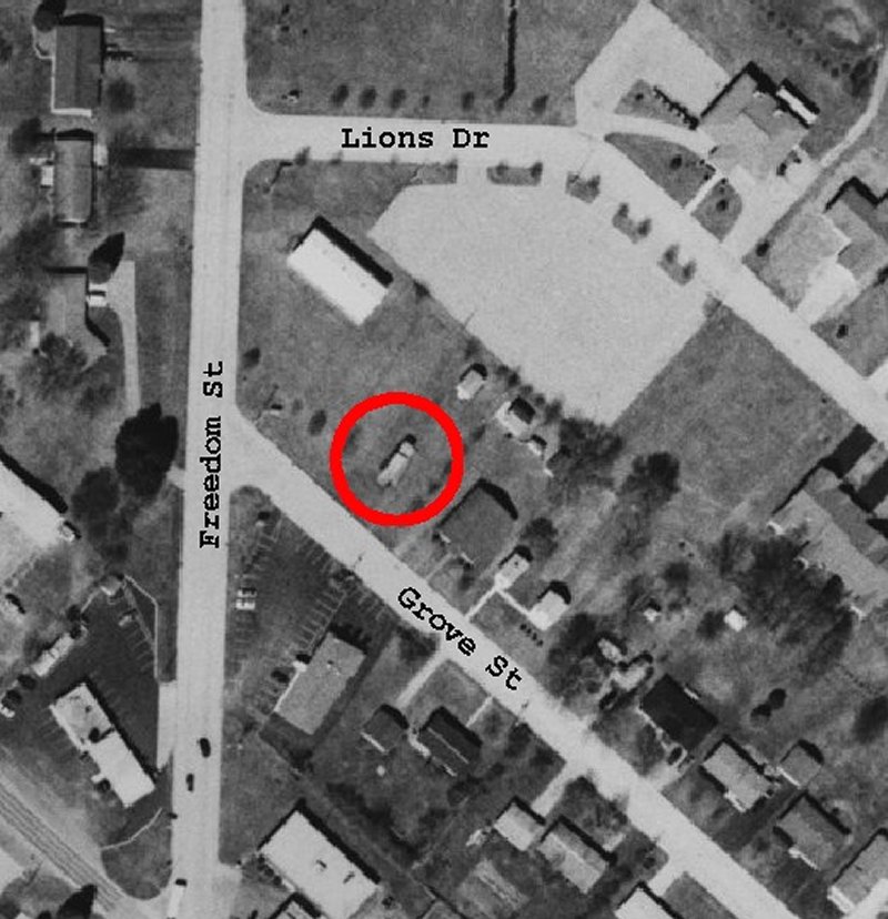 Location of caboose